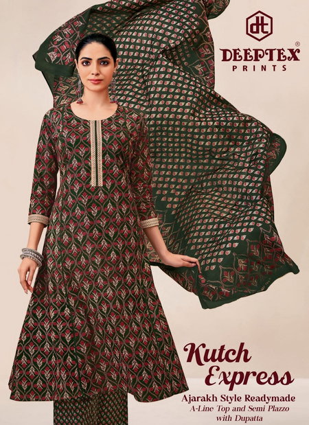 Kutch Express Vol 1 By Deeptex A Line Cotton Readymade Dresses Wholesale Suppliers In Mumbai